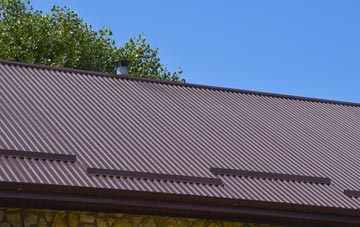 typical Ecclesmachan corrugated roof uses